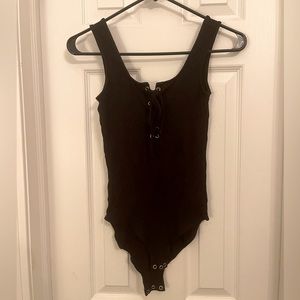AEO tie front body suit